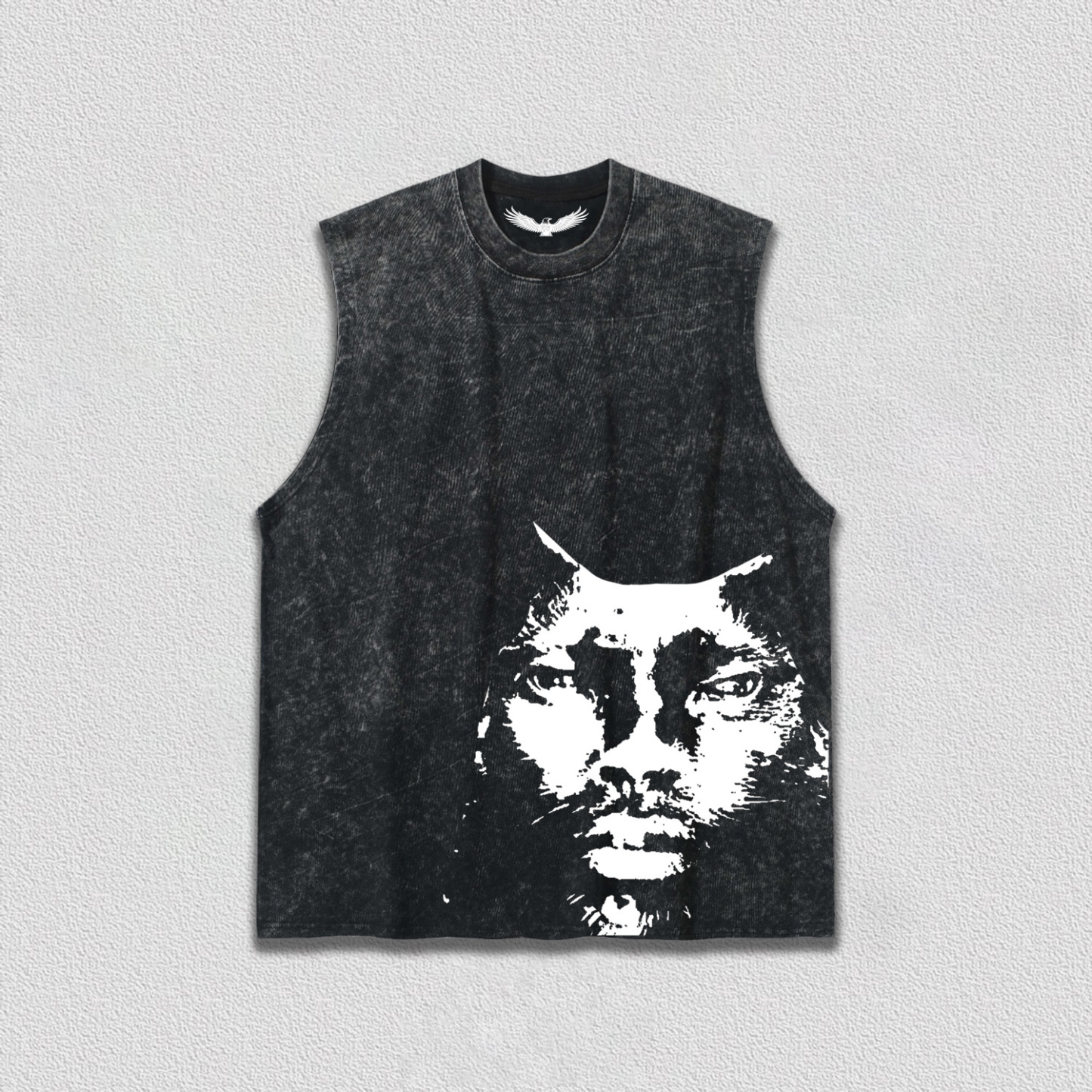 Creative Cat Face T-Shirt