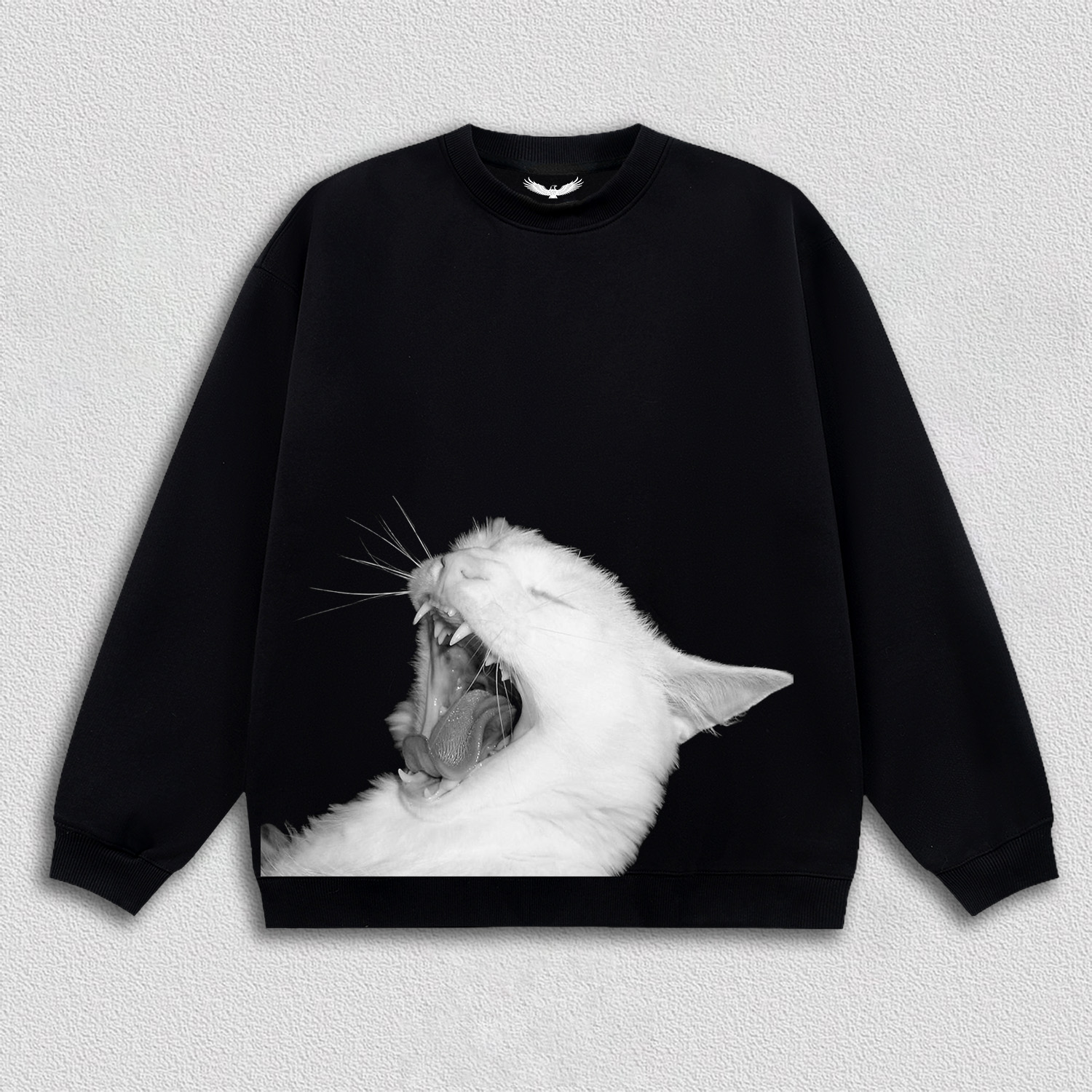 Lazy Yawning Cat T-Shirt