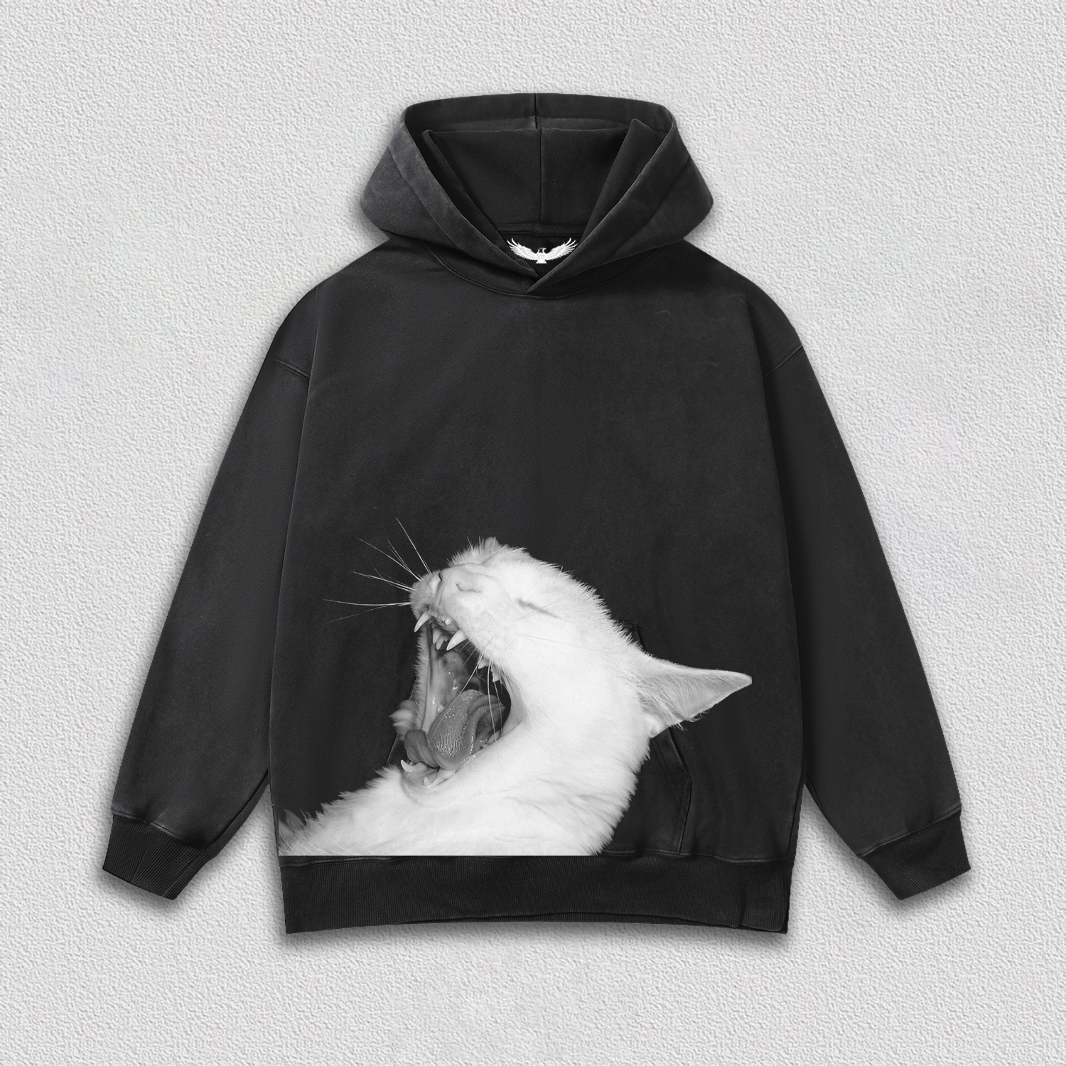 Lazy Yawning Cat T-Shirt