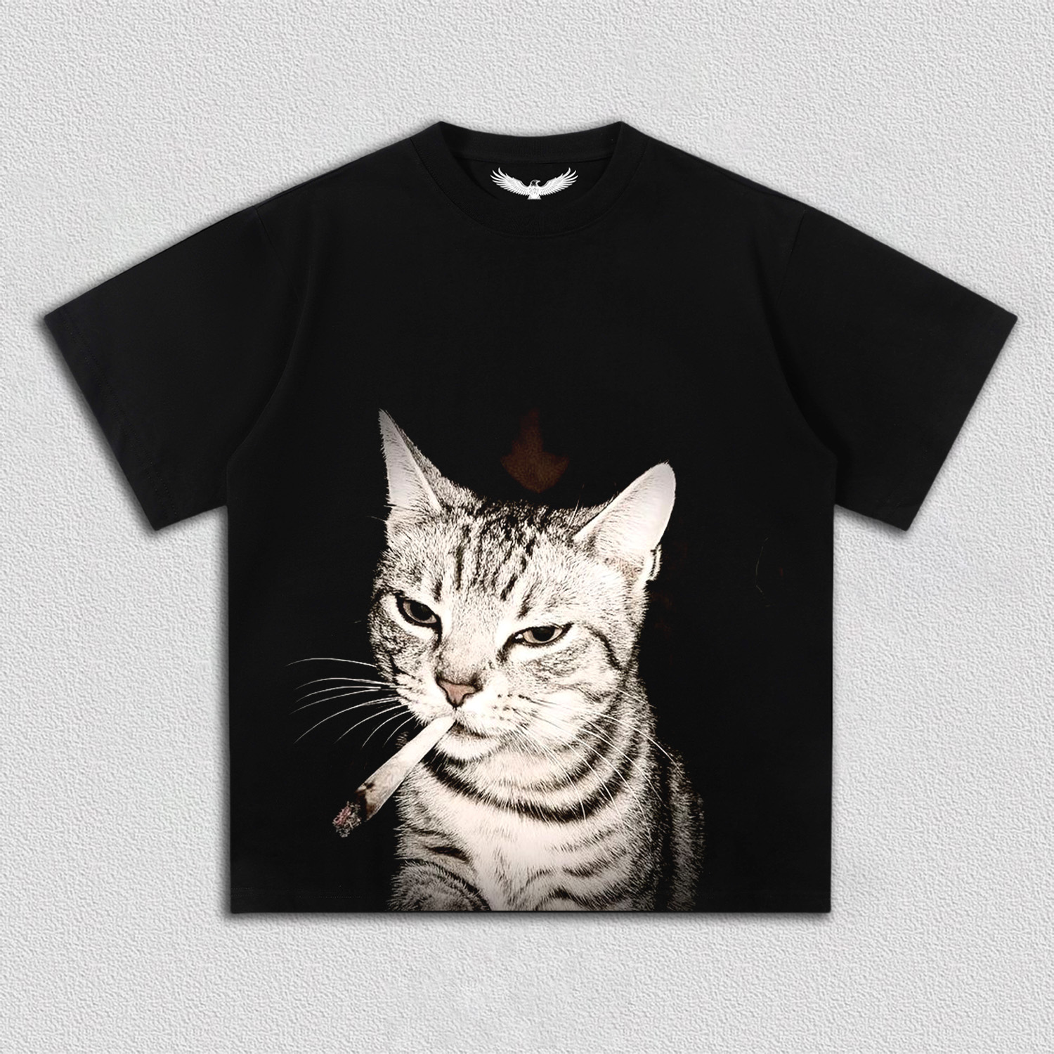 "Boss" Cat Image T-Shirt