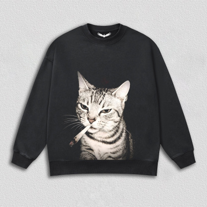 "Boss" Cat Image T-Shirt