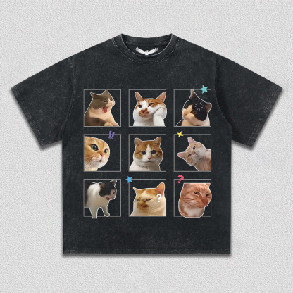 Cat Emoji Collection T-Shirt