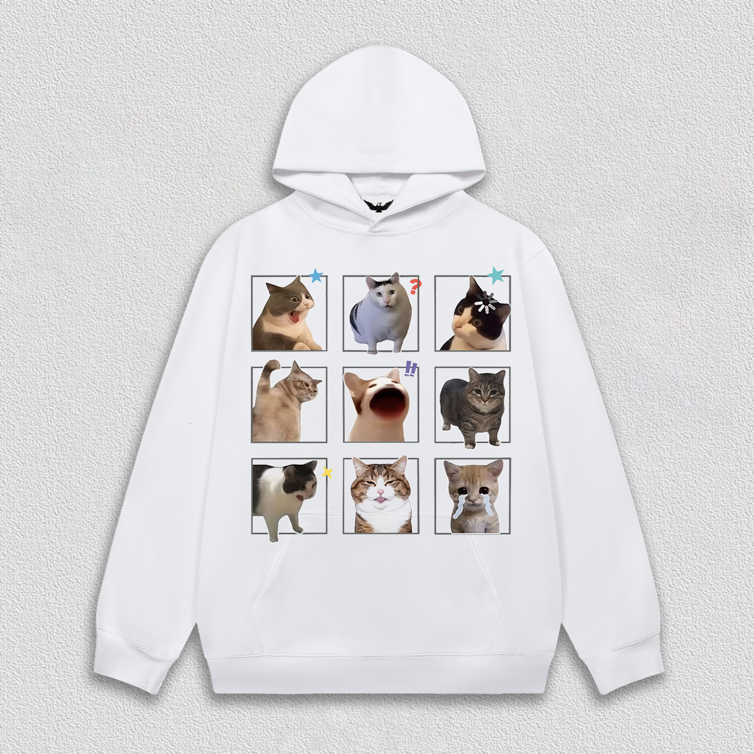 Fun Cat Expression T-Shirt