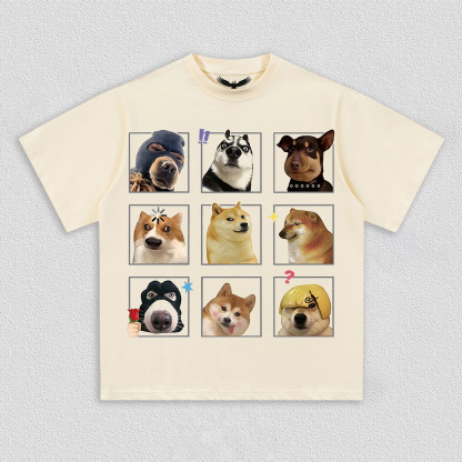 Fun Dog Expression T-Shirt