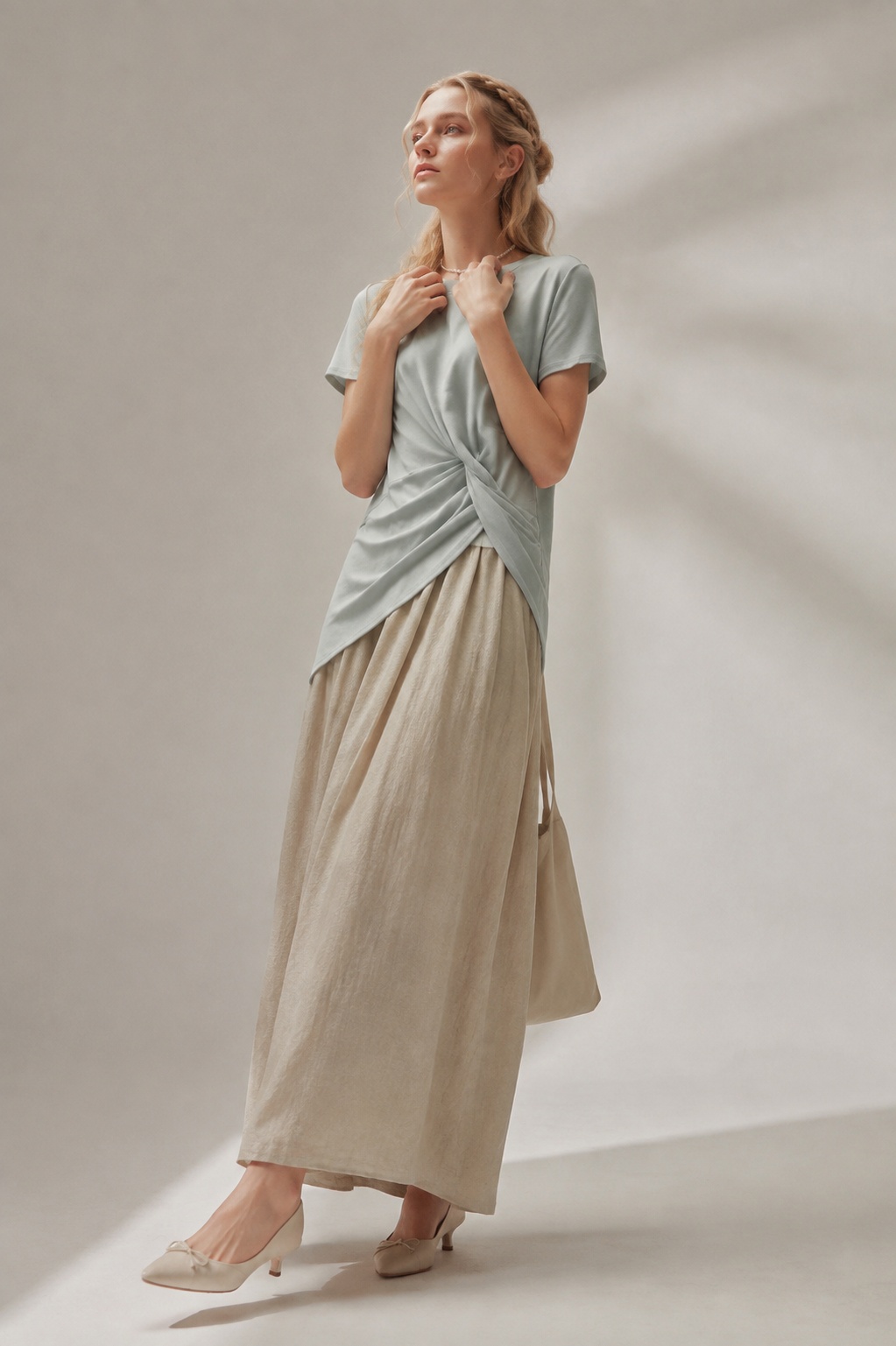 Linen Knot At Twilight