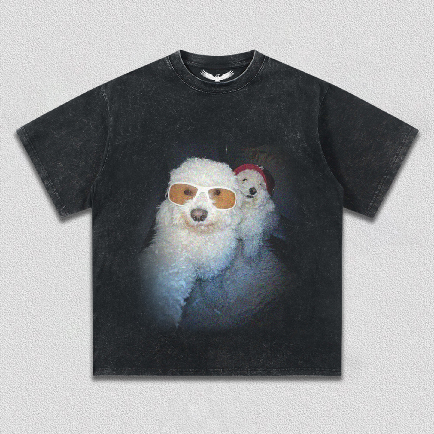 selfie puppy  TEE