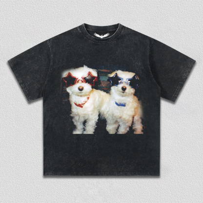 sunglasses puppy  TEE