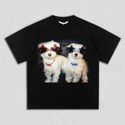 sunglasses puppy  TEE
