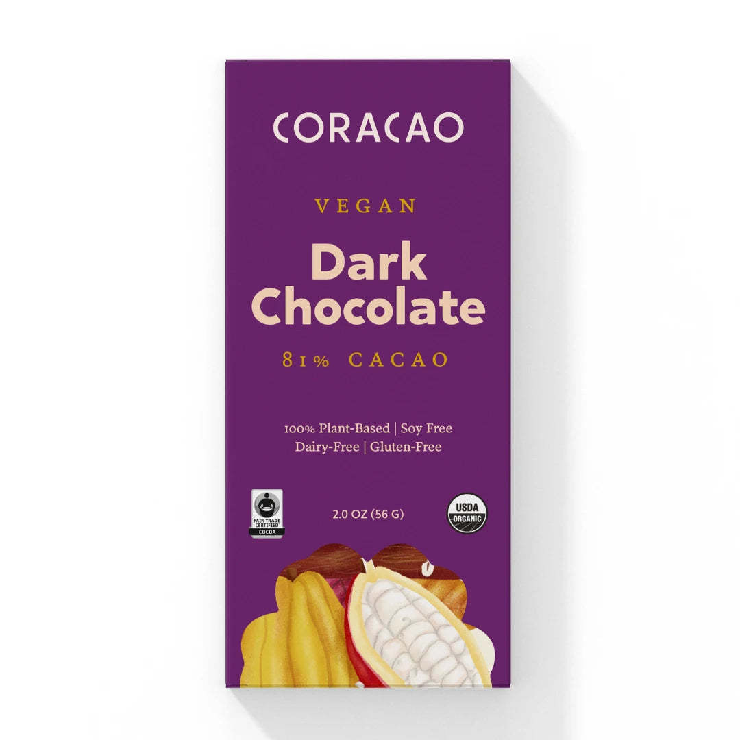 Vegan Dark Chocolate 81% CASE OF 12