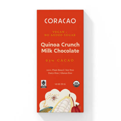 Quinoa Crunch Sugar Free Milk Chocolate CASE OF 12