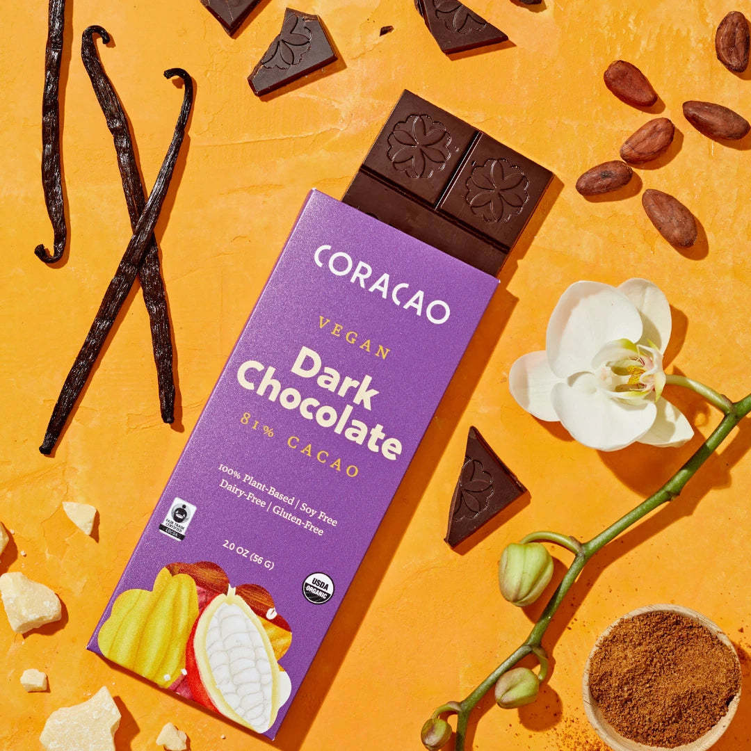 Vegan Dark Chocolate 81% CASE OF 12