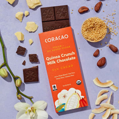 Quinoa Crunch Sugar Free Milk Chocolate CASE OF 12