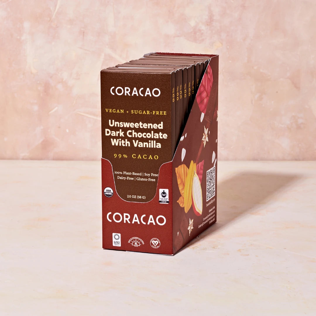 99% Unsweetened Dark Chocolate CASE OF 12