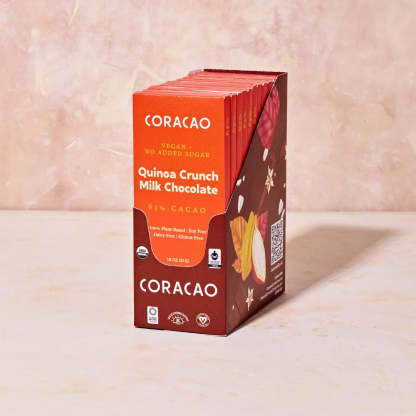 Quinoa Crunch Sugar Free Milk Chocolate CASE OF 12