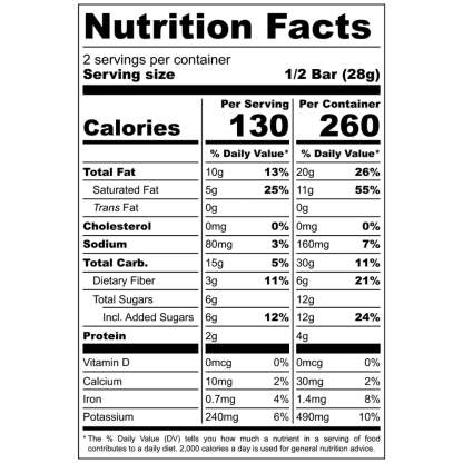 Cacao Fruit Dark Chocolate Bar CASE OF 12