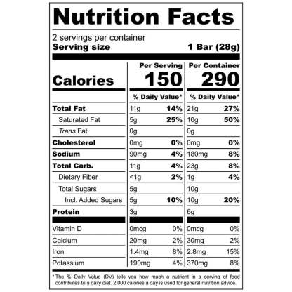 Salted-Caramel Bar 2-Pack CASE OF 12