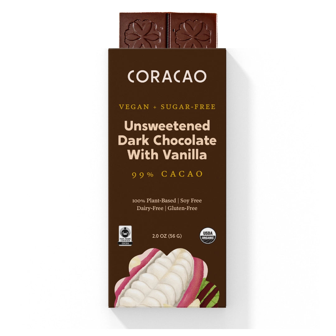 99% Unsweetened Dark Chocolate CASE OF 12