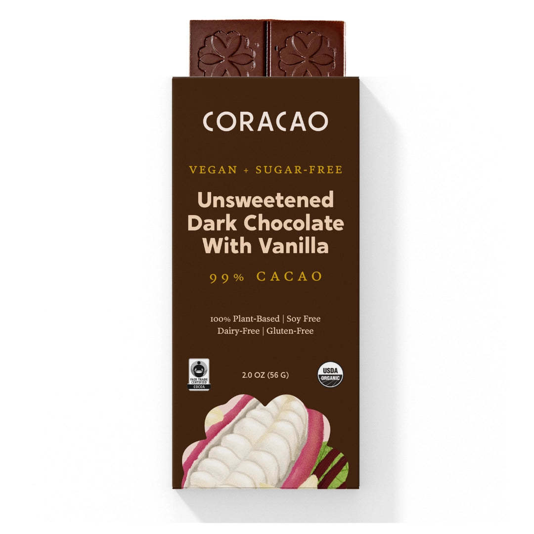 99% Unsweetened Dark Chocolate CASE OF 12