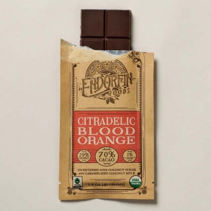 Citradelic Dark Chocolate Bar CASE OF 9