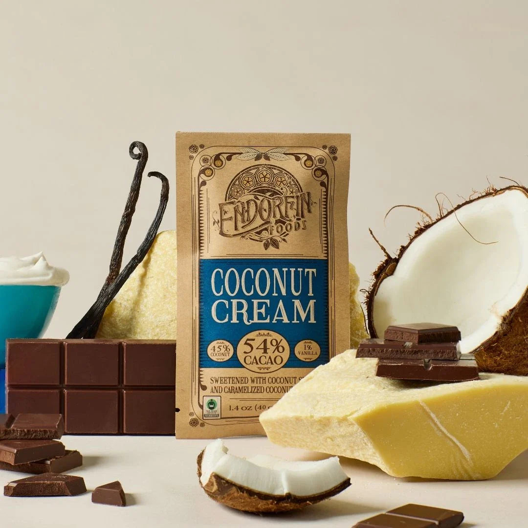 Coconut Cream Chocolate Bar 54% CASE OF 9