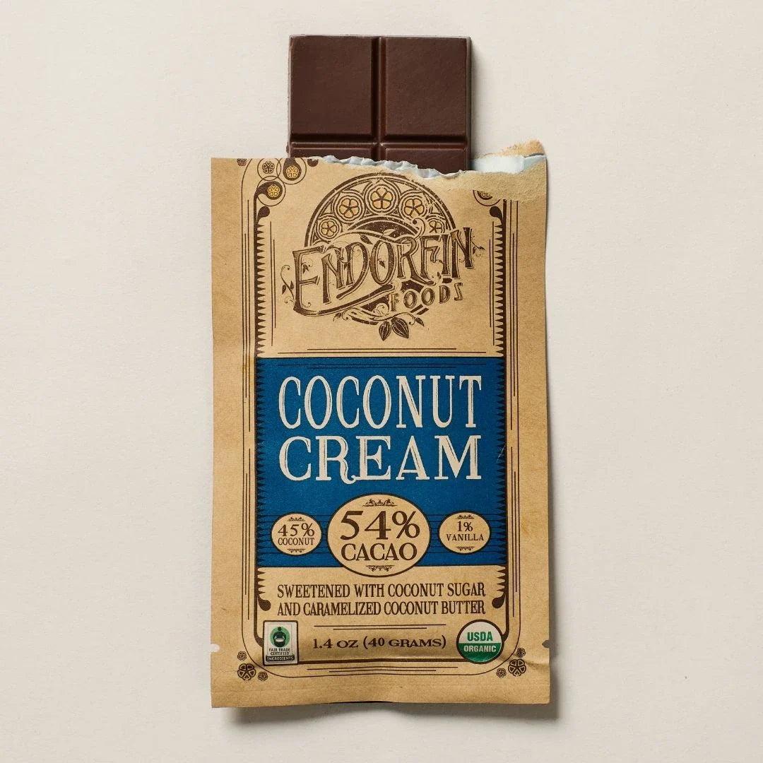 Coconut Cream Chocolate Bar 54% CASE OF 9