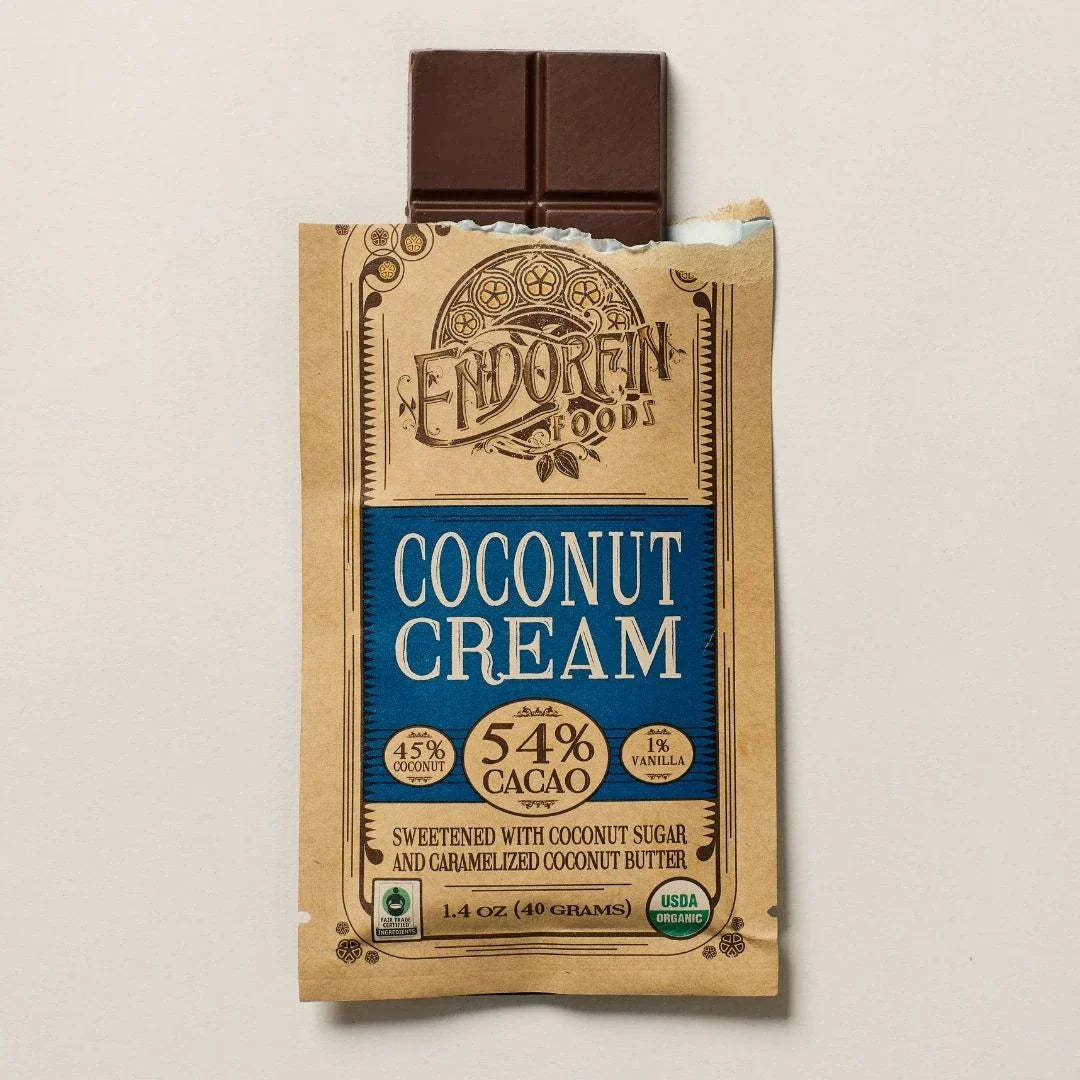 Coconut Cream Chocolate Bar 54% CASE OF 9