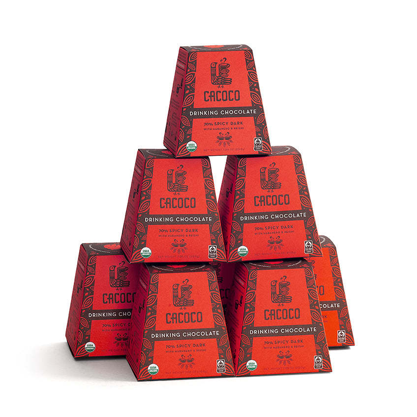 Spicy Drinking Chocolate - 70% - Coracao