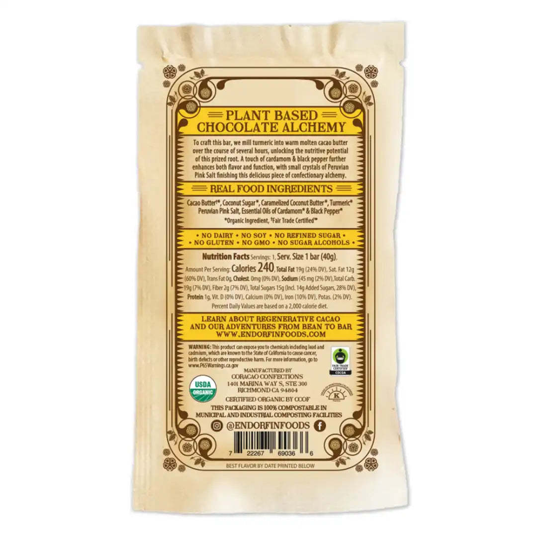 Golden Mylk White Chocolate Bar CASE OF 9