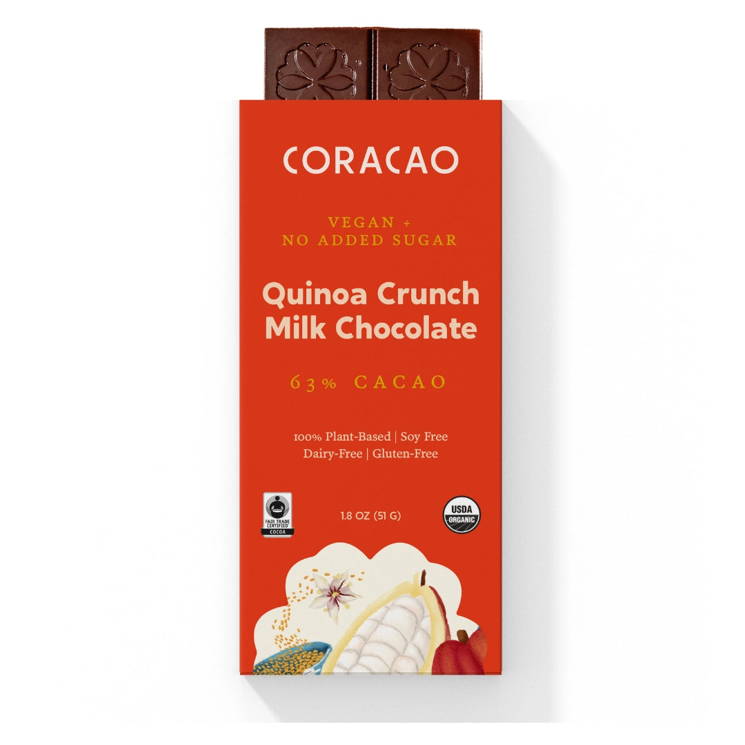 Quinoa Crunch Sugar Free Milk Chocolate CASE OF 12