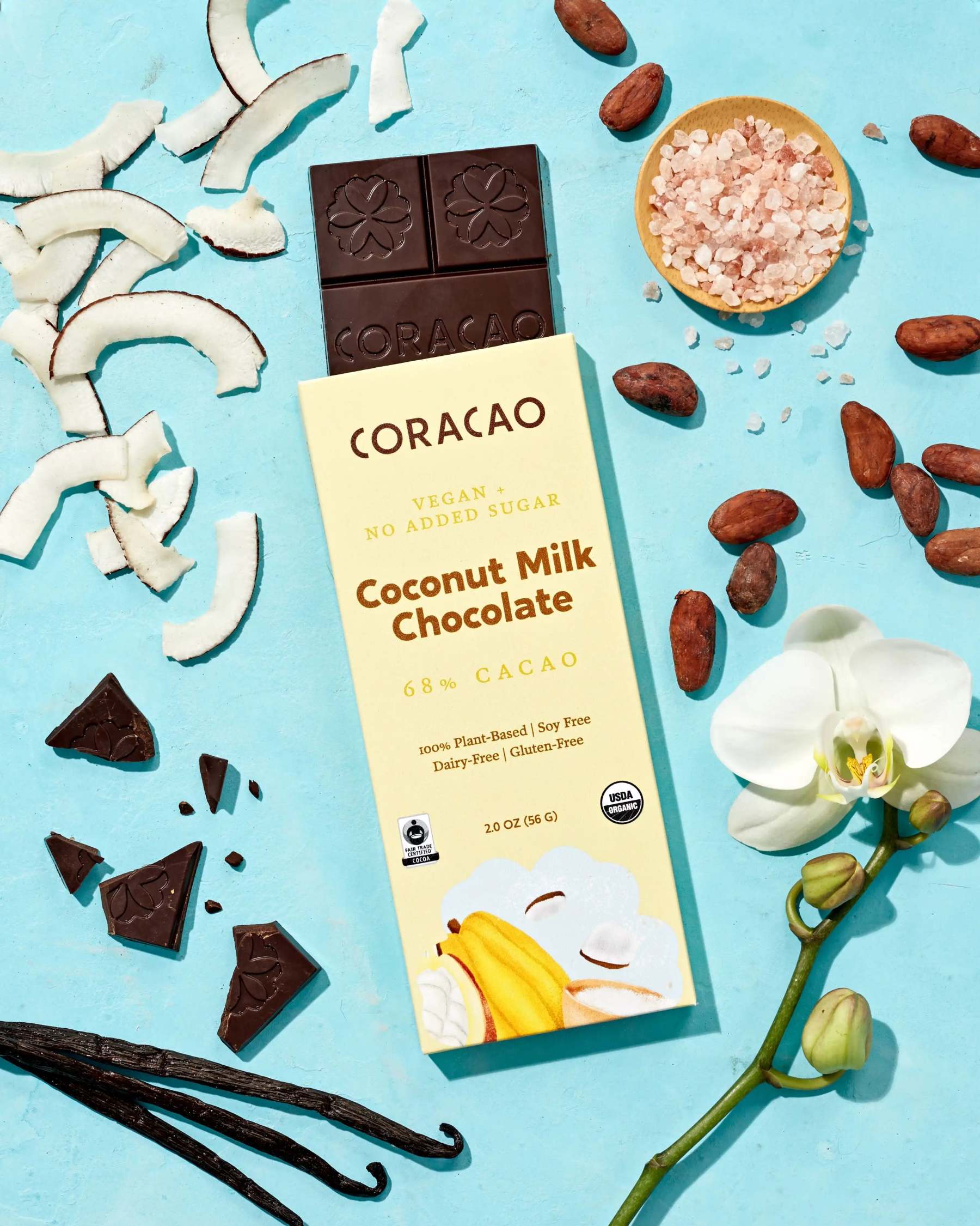 Sugar Free Coconut Milk Chocolate CASE OF 12