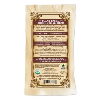 Turkish Coffee Dark Chocolate Bar 60% CASE OF 9