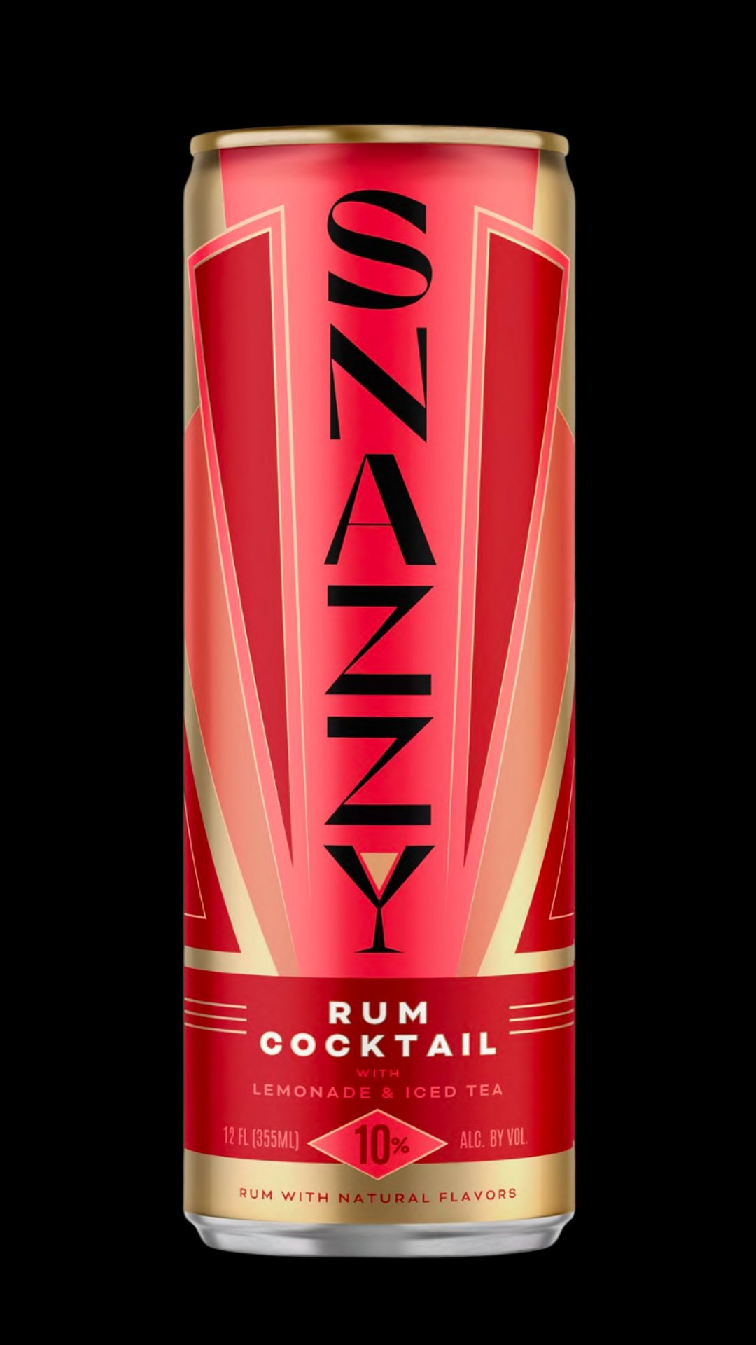 Snazzy Rum Half & Half Cocktail