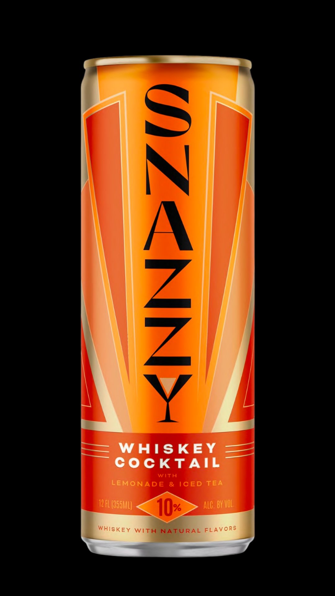 Snazzy Whiskey Half & Half Cocktail