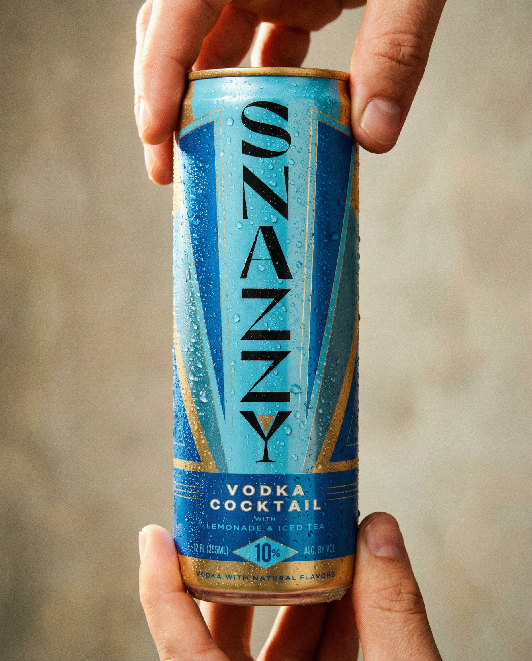 Snazzy Vodka Half & Half Cocktail
