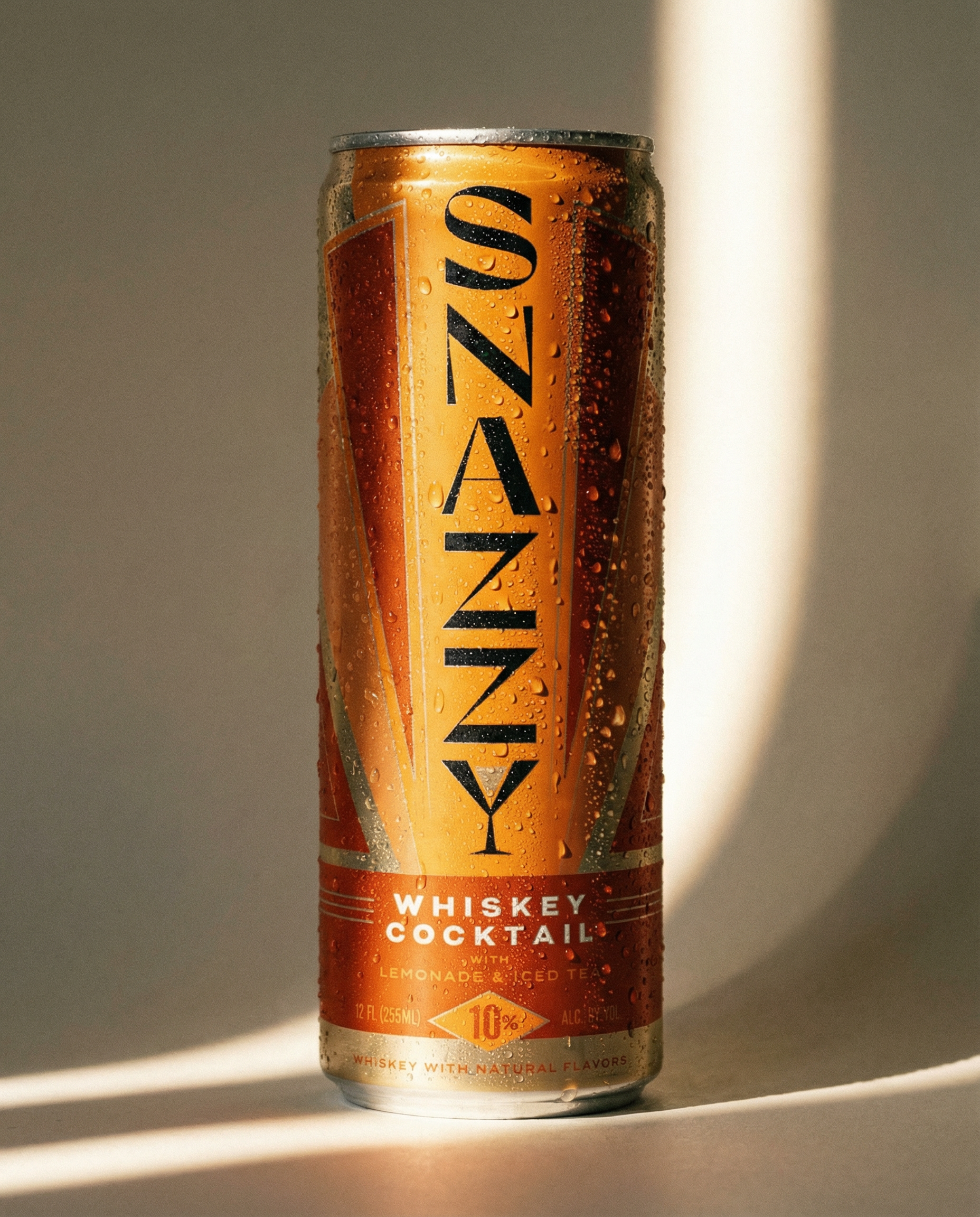 Snazzy Whiskey Half & Half Cocktail