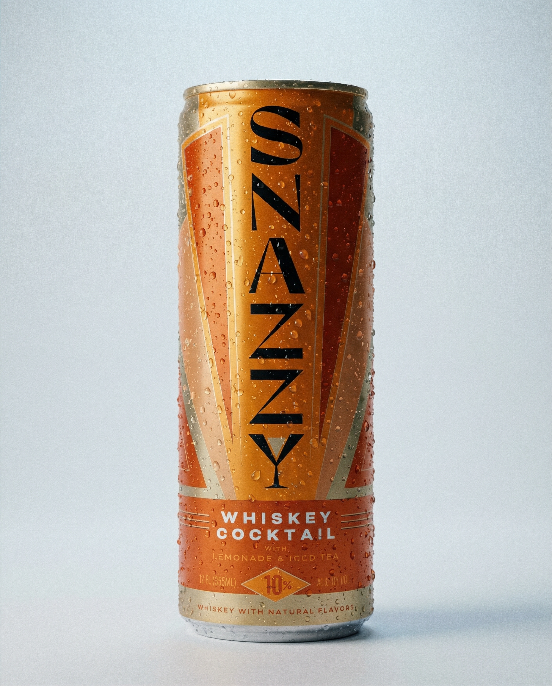 Snazzy Whiskey Half & Half Cocktail