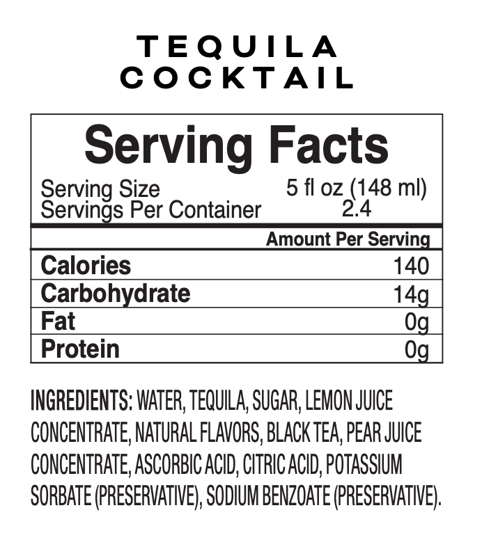 Snazzy Tequila Half & Half Cocktail