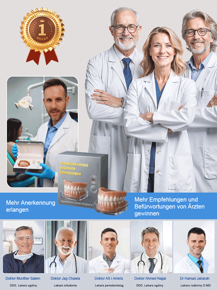 Perfekter Zahnersatz: Geben Sie Ihrem Lächeln seine Strahlkraft zurück.