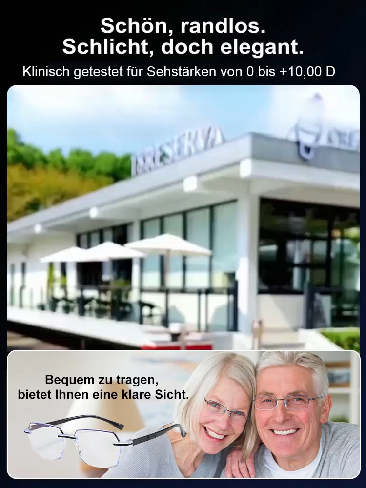 Intelligente Zoom Anti-Blaulicht HD Lesebrille