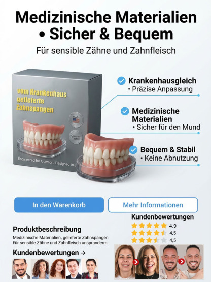 Perfekter Zahnersatz: Geben Sie Ihrem Lächeln seine Strahlkraft zurück.