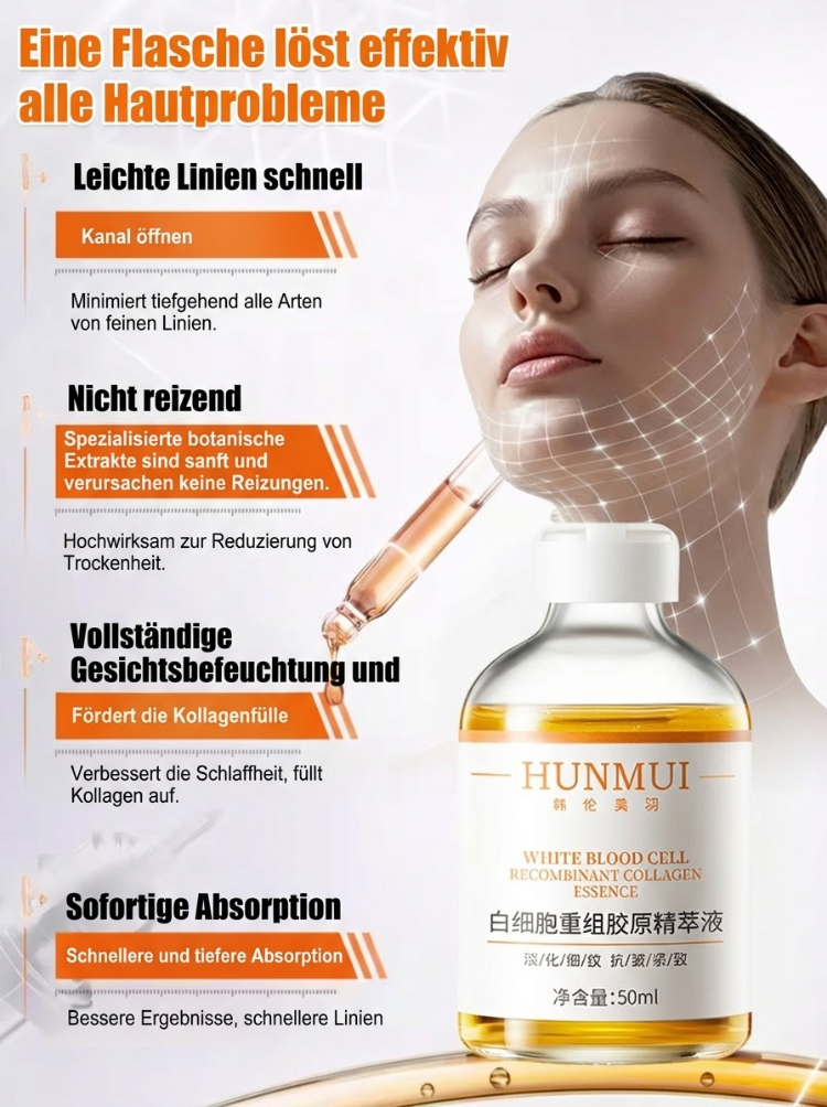 Kolagenowa esencja do rekombinacji komórkowej