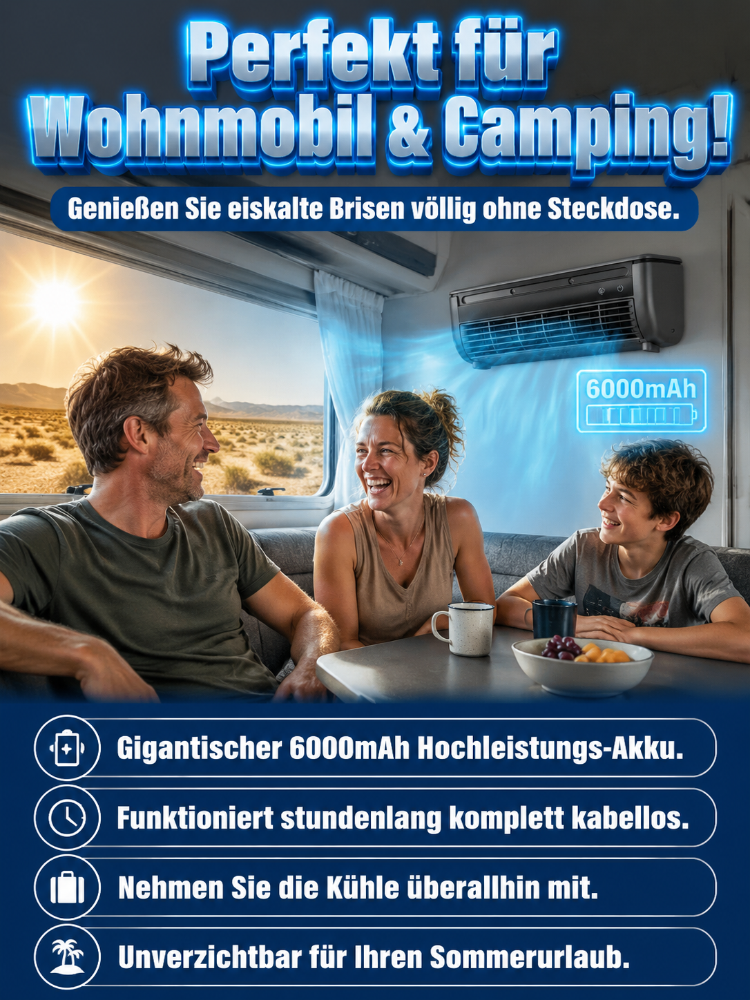 【50 % Rabatt für begrenzte Zeit】2-in-1 Wandklimaanlage mit Kühl | Spüre die Kühle sofort❄