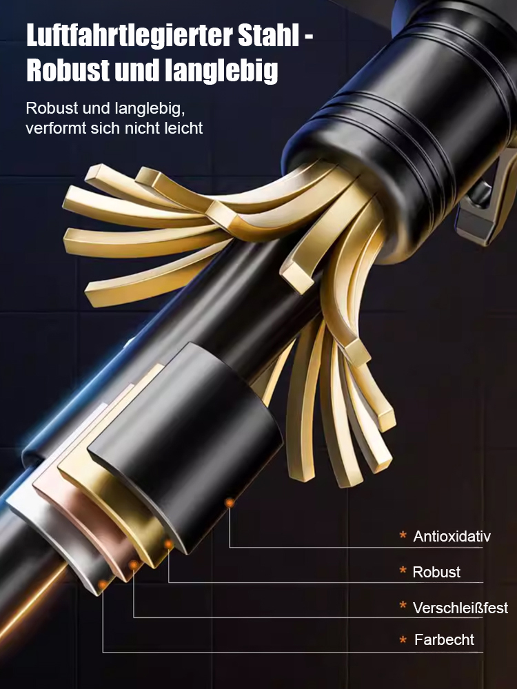 Dreiteiliger, ausziehbarer, tragbarer Wanderstock