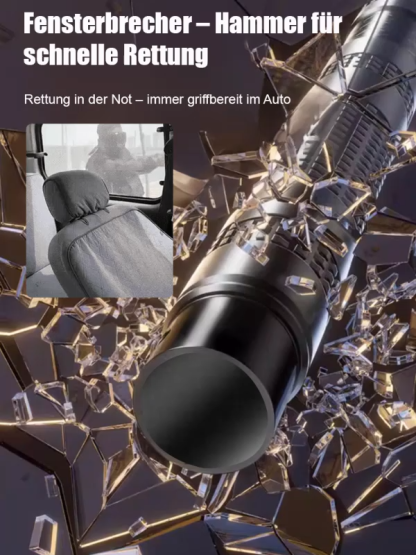 Dreiteiliger, ausziehbarer, tragbarer Wanderstock