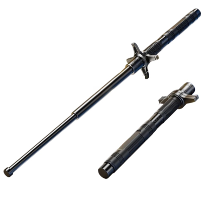 Dreiteiliger, ausziehbarer, tragbarer Wanderstock