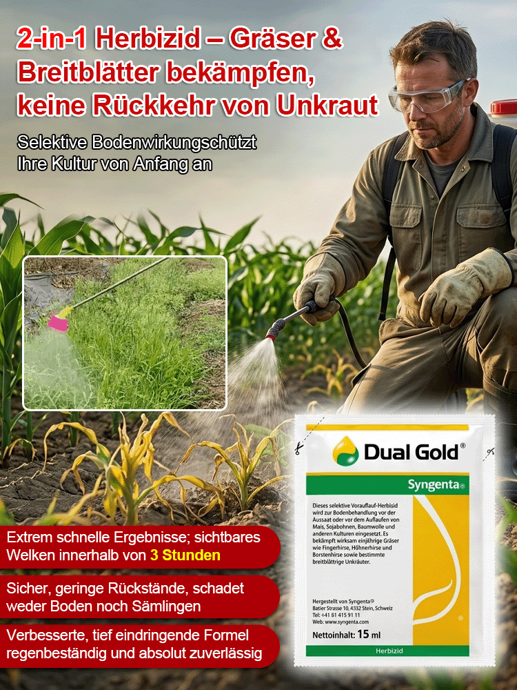 ✅👍Ultimatives Profi-Unkrautvernichter-Konzentrat: 1 Kappe für 1000 m² – Sichtbar in 3 Stunden & 3-fache Geld-zurück-Garantie！