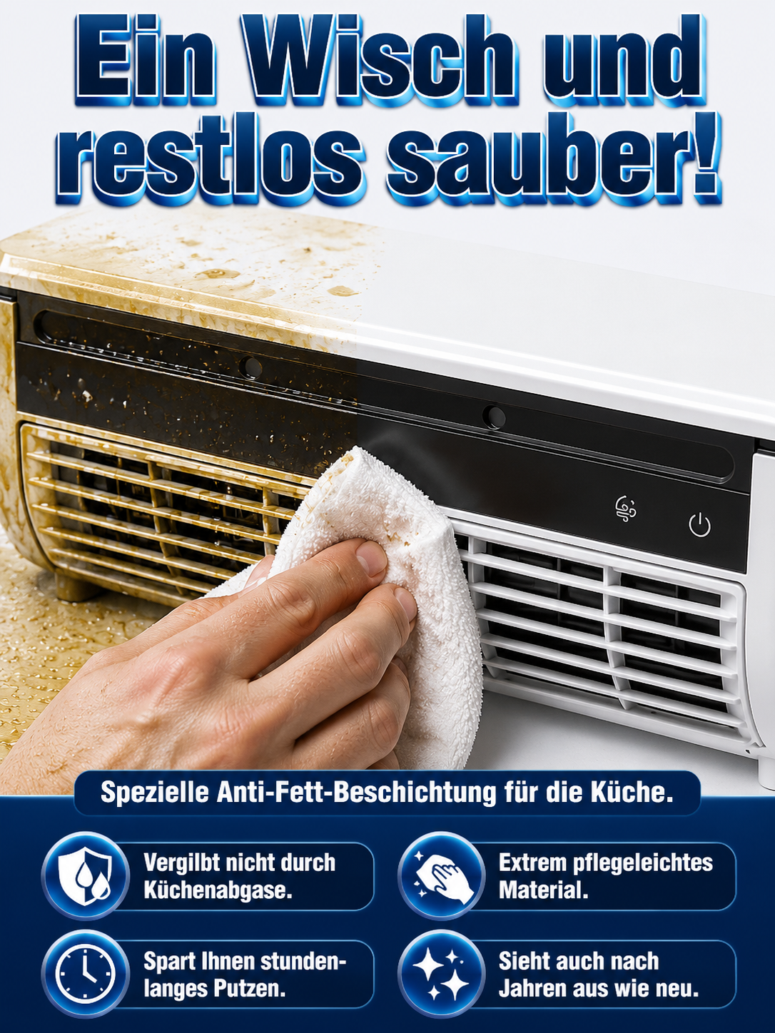 【50 % Rabatt für begrenzte Zeit】2-in-1 Wandklimaanlage mit Kühl | Spüre die Kühle sofort❄