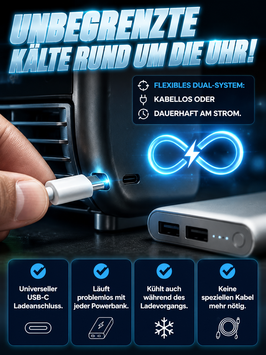 【50 % Rabatt für begrenzte Zeit】2-in-1 Wandklimaanlage mit Kühl | Spüre die Kühle sofort❄