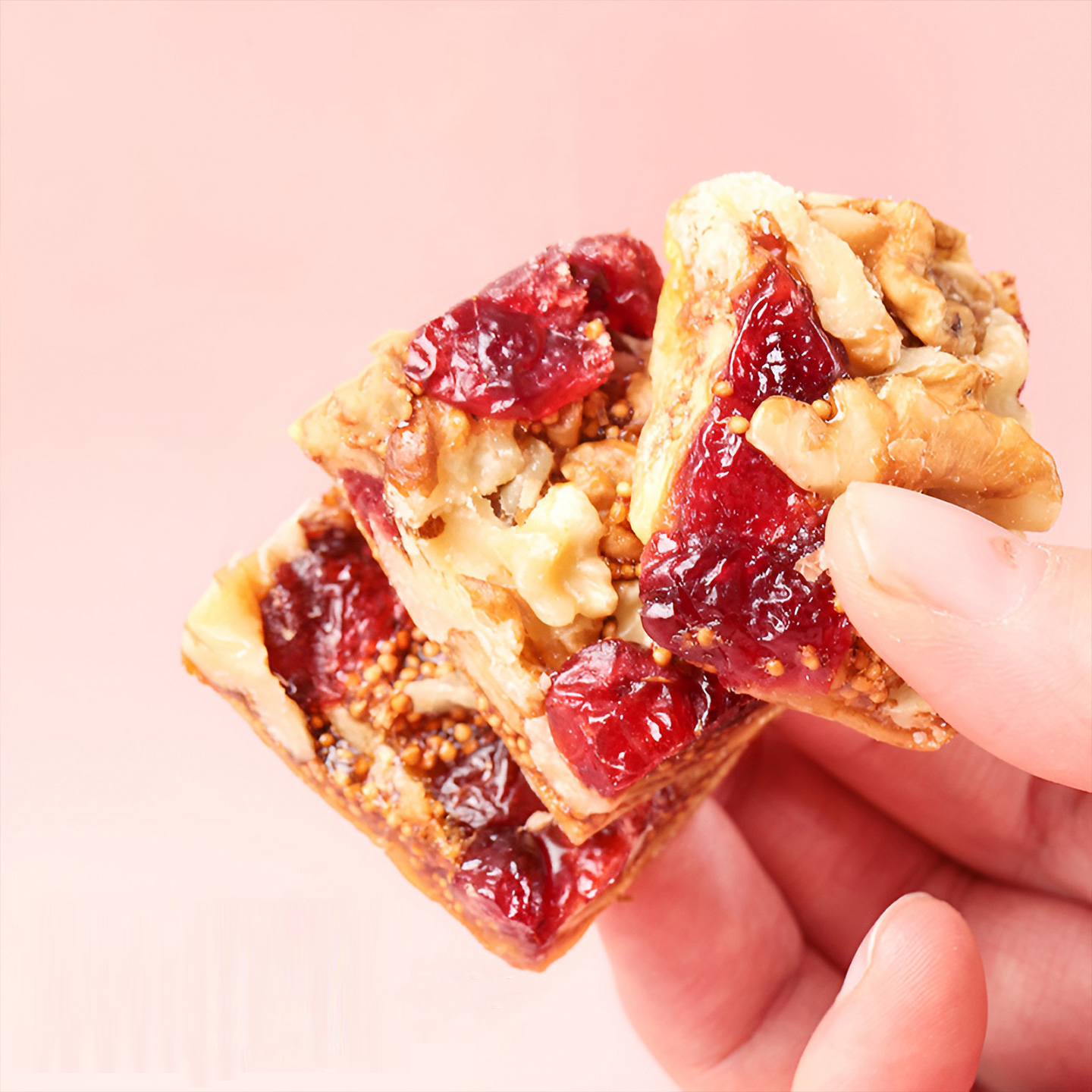 【Ein ganzes Paket gratis zum Ausprobieren!】Cranberry-Feigen-Walnuss-Torte✨Kinder und ältere Menschen können es unbesorgt konsumieren
