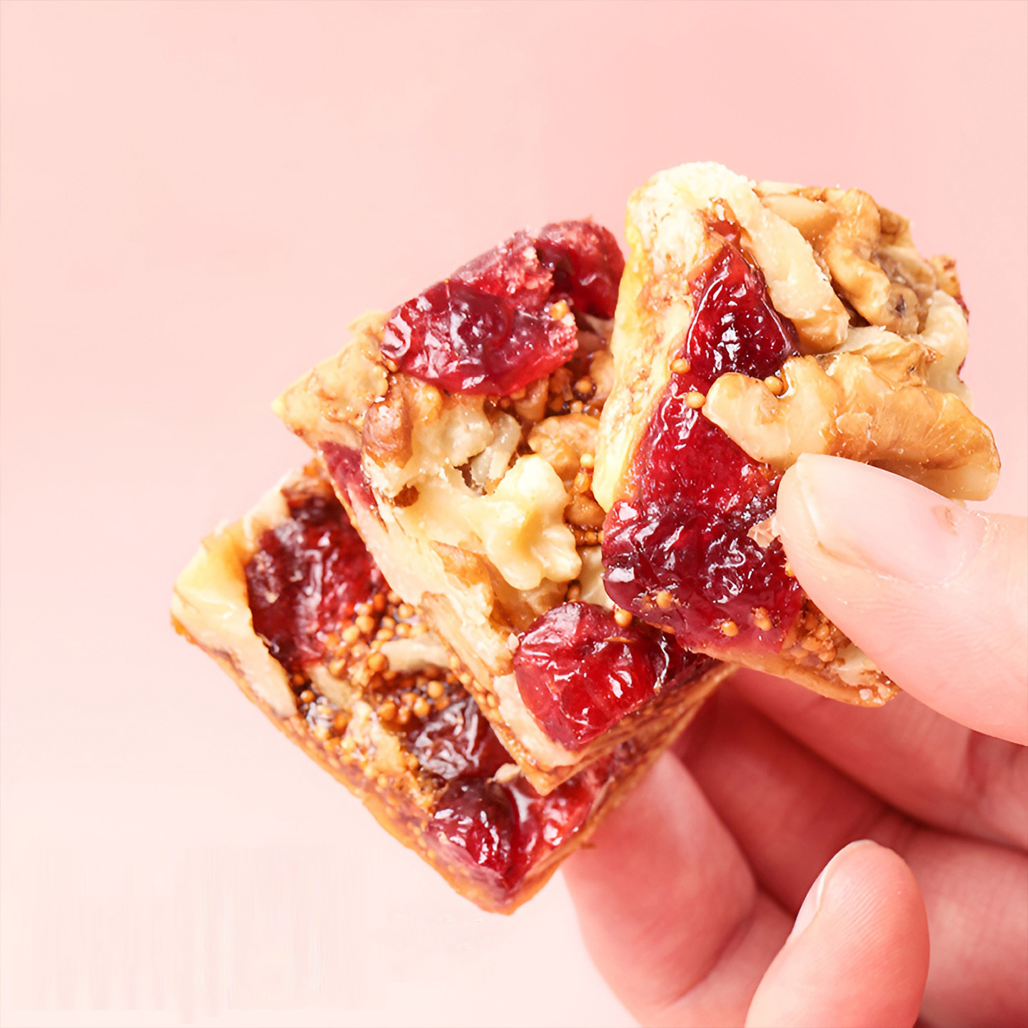【Ein ganzes Paket gratis zum Ausprobieren!】Cranberry-Feigen-Walnuss-Torte✨Kinder und ältere Menschen können es unbesorgt konsumieren
